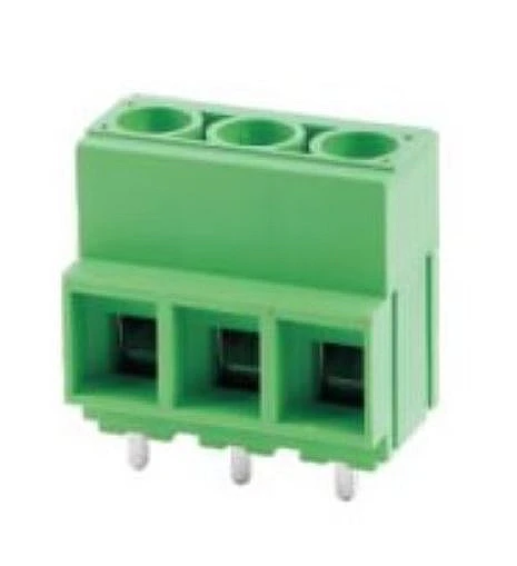 TERM BLOCK WB 29.3MM 10.16MM 2P 180° GREEN